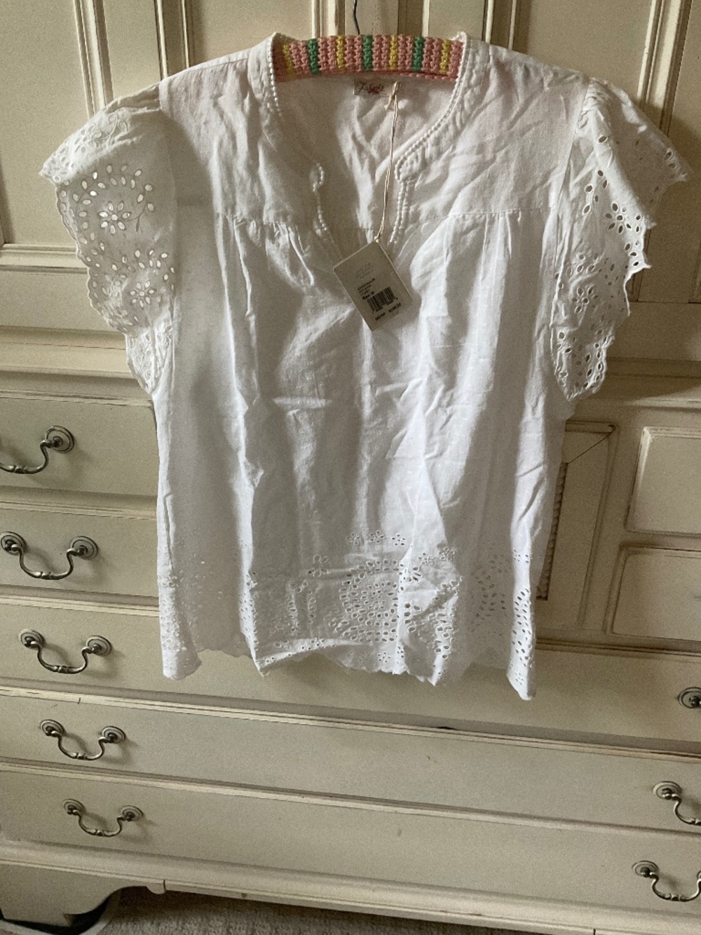 NWT Med Faherty Top